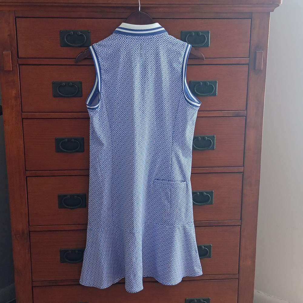 RLX Ralph Lauren printed V-Neck Knit Liberty Square Key Golf Dress - Picture 4 of 10